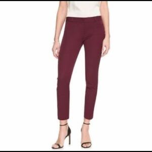 Banana Republic Sloan Pants red/purple size 6